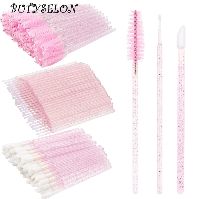 Micro Brush Applicator - 200pcs Eyelash Extension Supplies Set Disposable