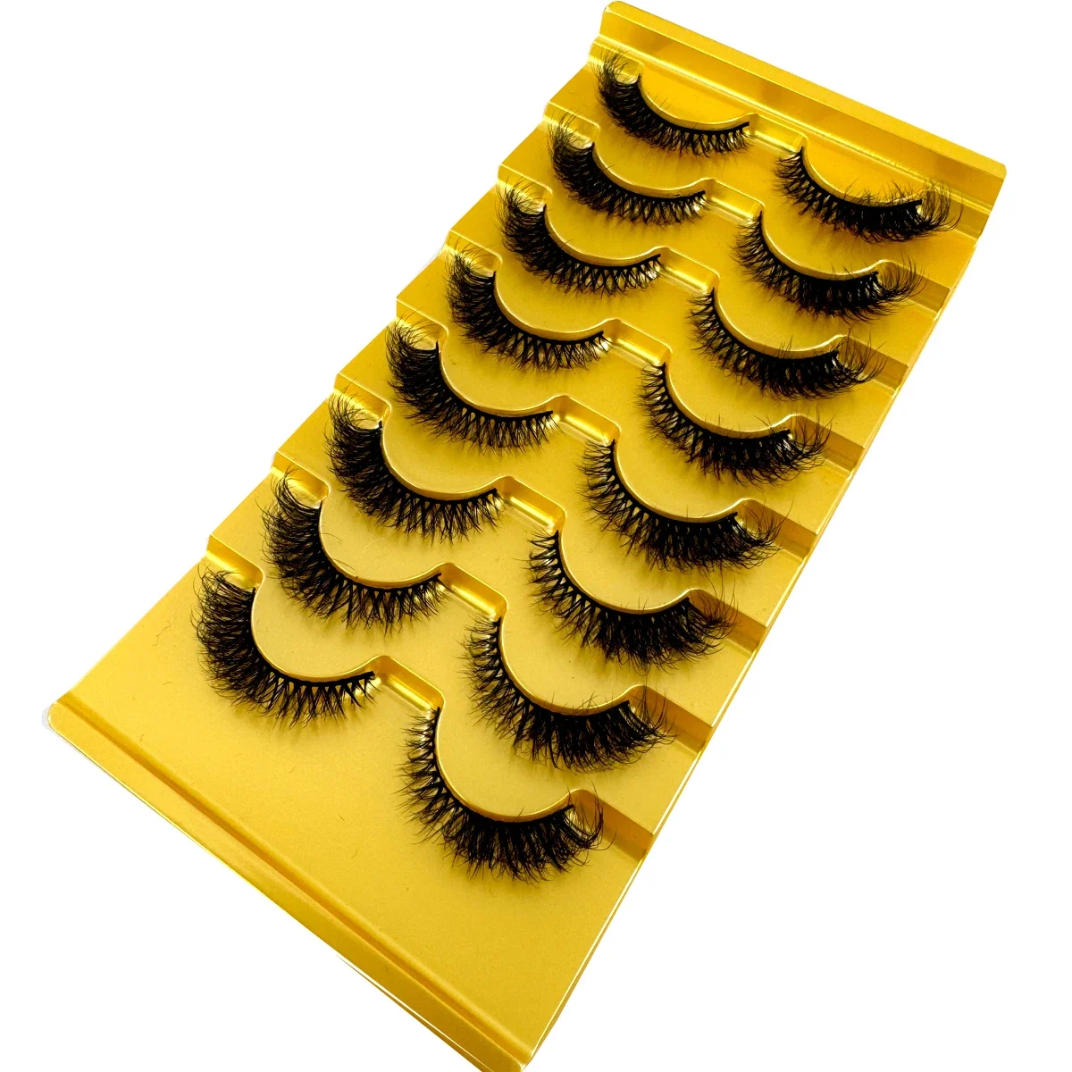 AMSDCN New 8 pairs of cat eye  - Eyelash Extension Cat Eye Wispy recension och pris