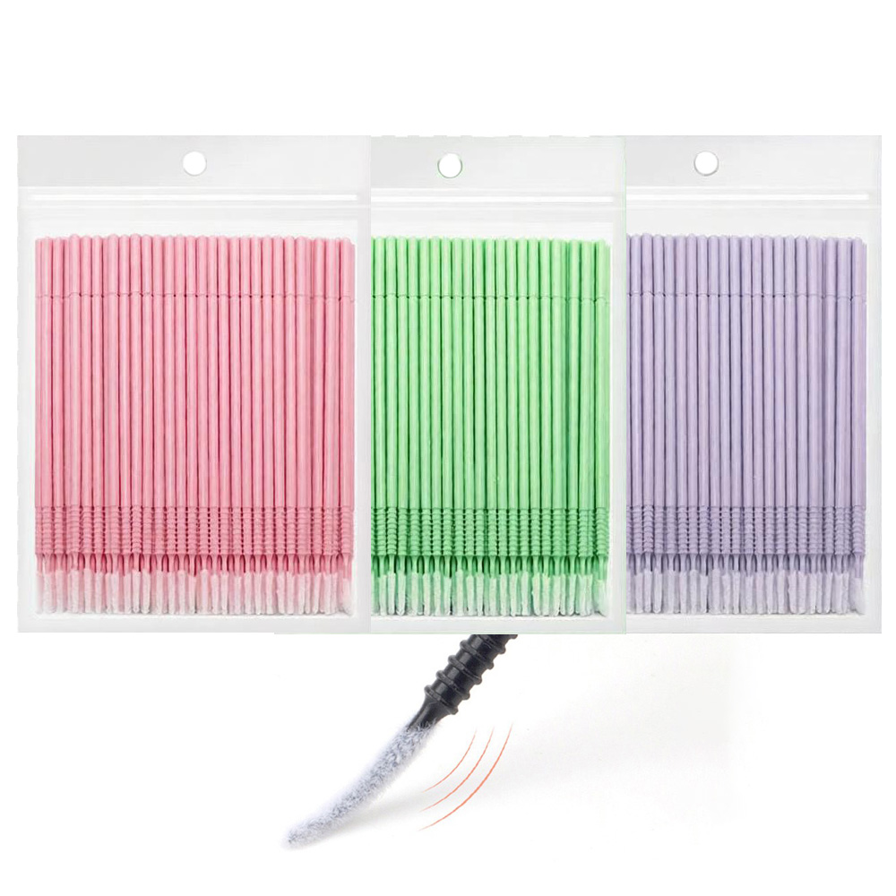 500pcs Eyelash Extension Clean - Micro Brush Applicator recension och pris