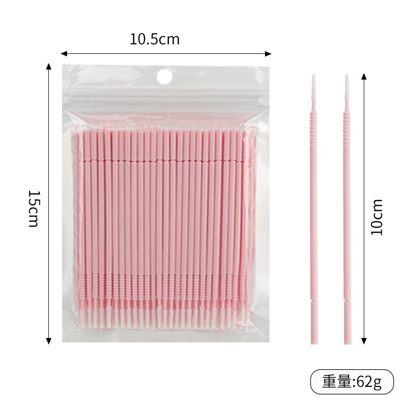 500pcs Eyelash Extension Clean - Micro Brush Applicator recension och pris