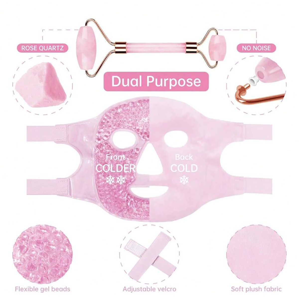 Gel Cooling Ice Face Eye Mask  - Under Eye Gel recension och pris