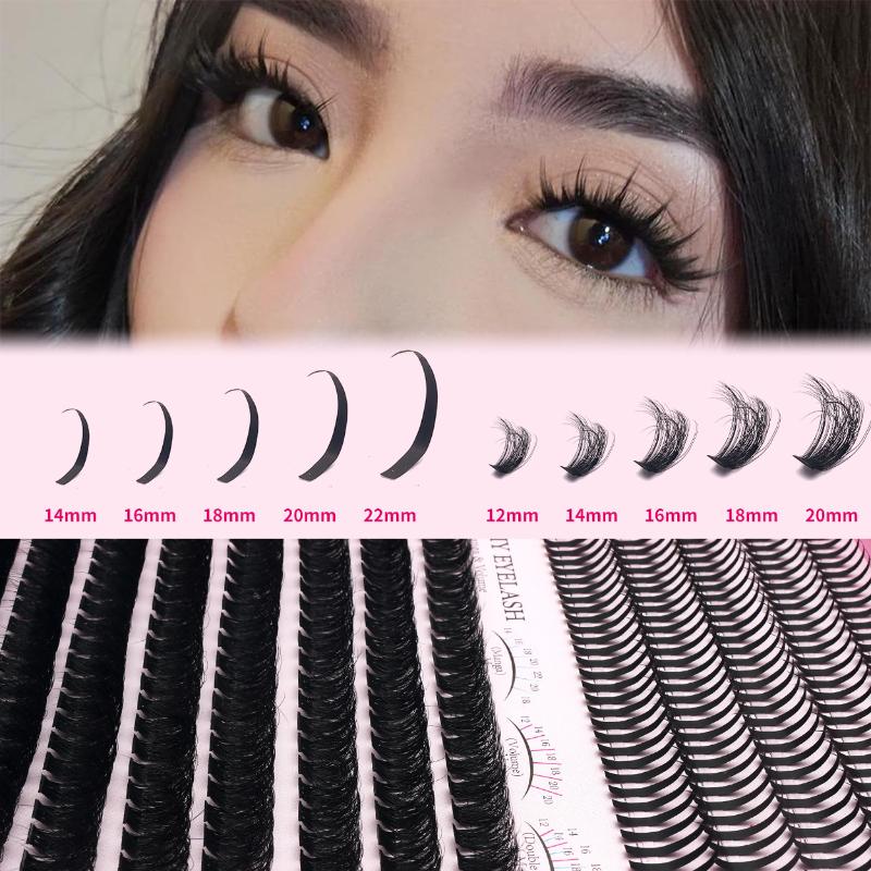 1 Box False Eyelashes Clusters - Eyelash Extension Individual recension och pris
