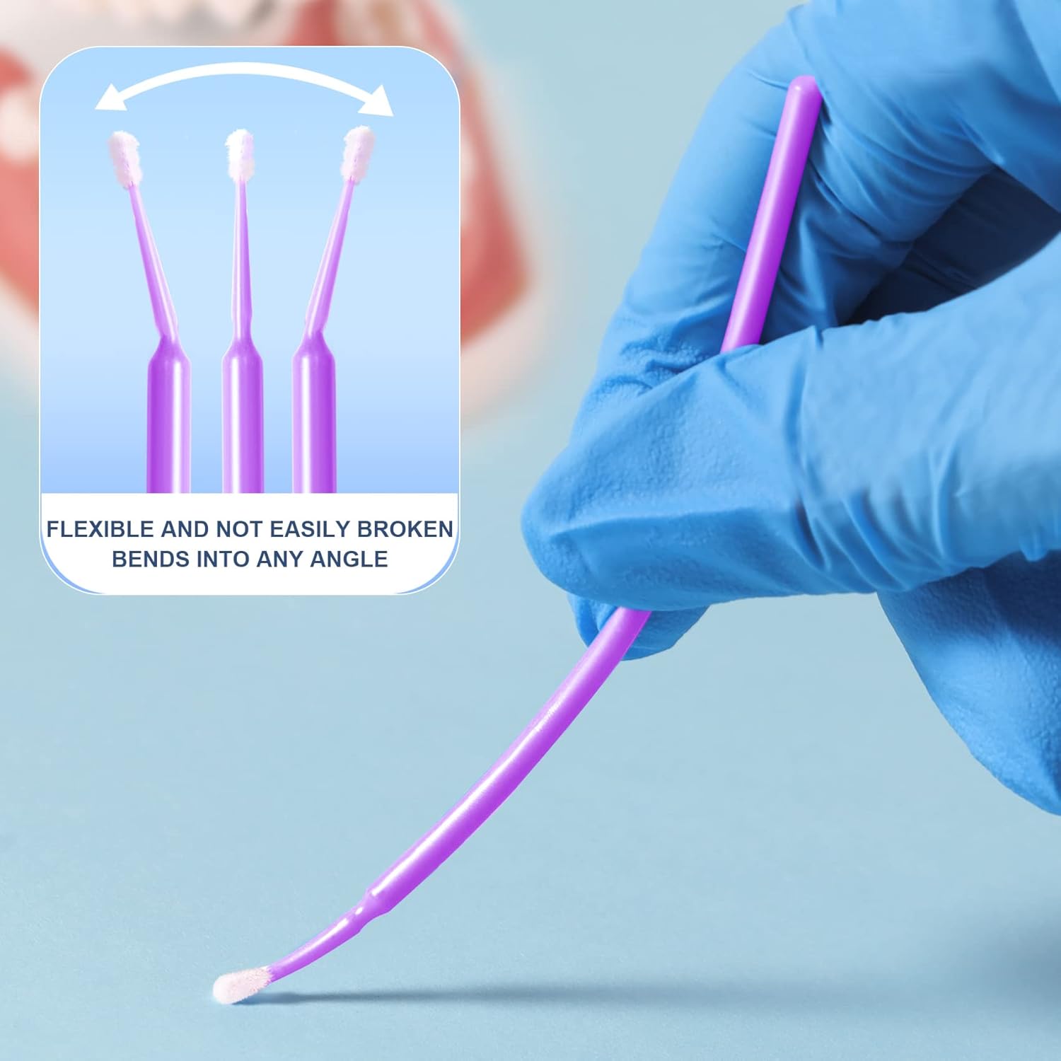micro swabs for eyelash extens - Micro Brush Applicator recension och pris