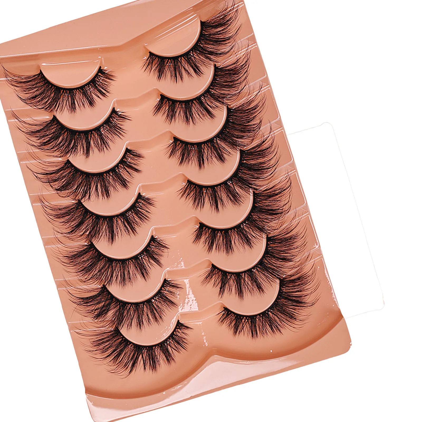 7 Pairs Cat Eye Eyelashes 3D N - Eyelash Extension Cat Eye Wispy recension och pris