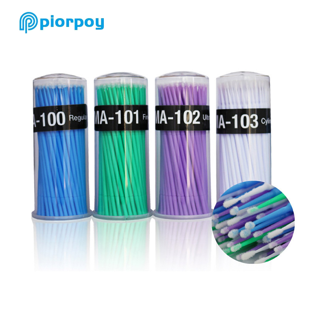 PIORPOY 400Pcs/Box Dental Micr - Micro Brush Applicator recension och pris