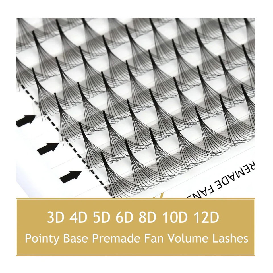 RUJADE Pointy Narrow Base Prem - Lash Fan Volume recension och pris