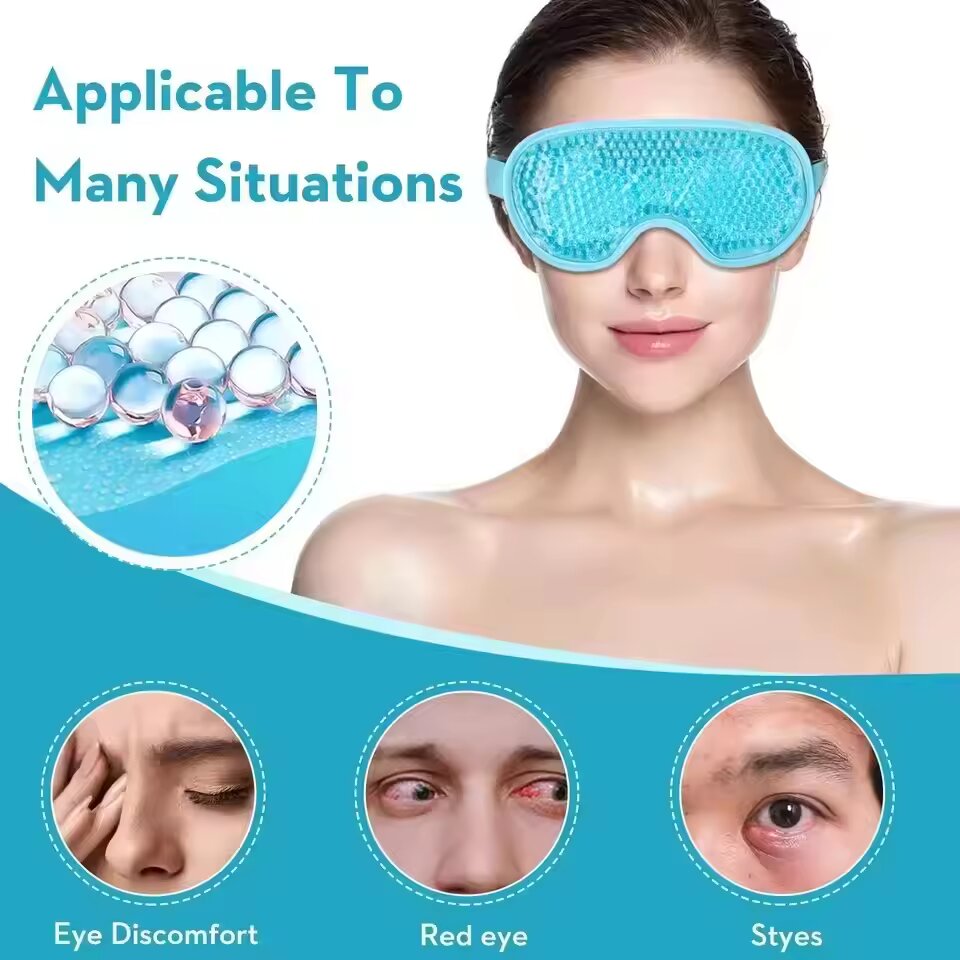 1pc Eye Mask, Hot and Cold Com - Under Eye Gel recension och pris