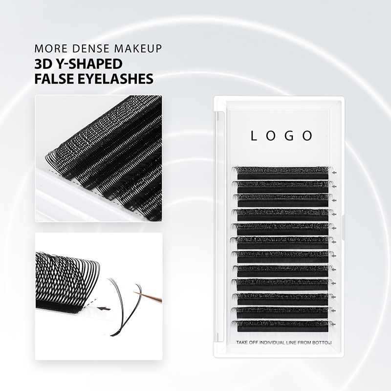 10PCS Upgraded YY Y-Shaped Eye - Lash Fan Volume recension och pris