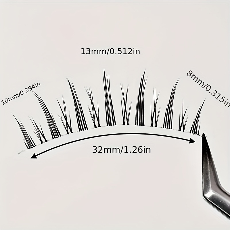 5 Pairs Natural Japanese‑Style - Eyelash Extension Japanese Style recension och pris