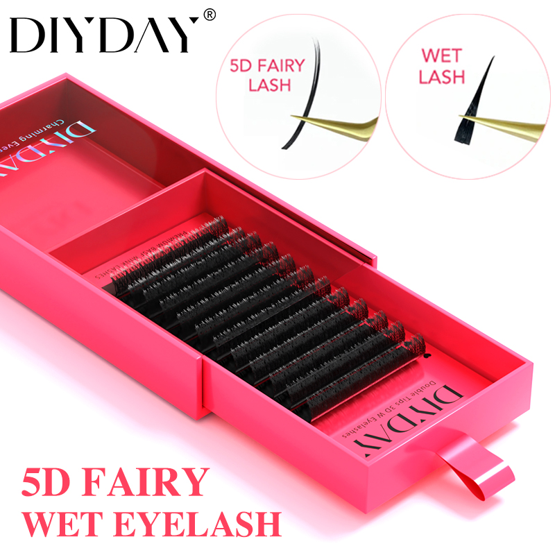 DIYDAY 5D Fairy Eyelash Extens - Eyelash Extension Wet Look recension och pris